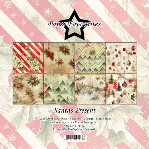 Paper Favourites - Santas Present - 12x12 Paper Pack