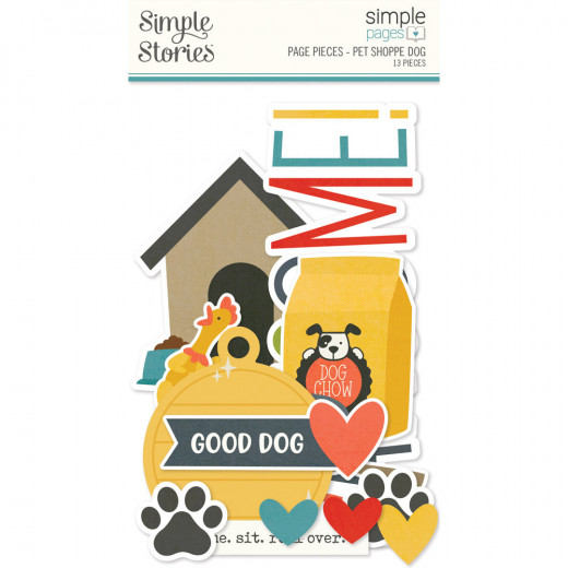 Simple Pages Page Pieces - Pet Shoppe Dog