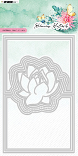 Studio Light Cutting Die - Water Lily Stand Up Card