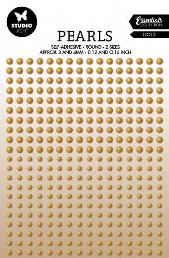 Studio Light Adhesive Pearls - Essentials Nr. 25 - Gold