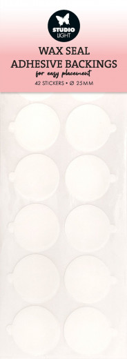 Studio Light - Wax Seal Adhesive Backings Ø25mm