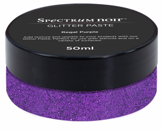 Spectrum Noir Glitter Paste - Regal Purple