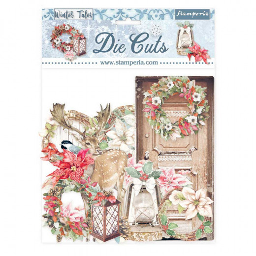 Stamperia Die-Cuts - Winter Tales Christmas Elements