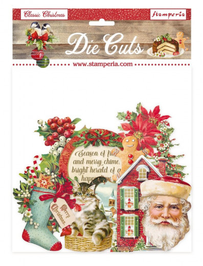 Stamperia Die-Cuts - Classic Christmas