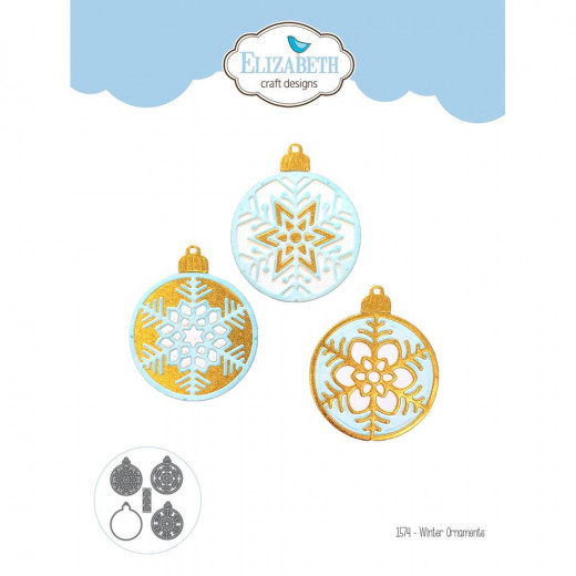 Metal Cutting Die - Winter Ornaments