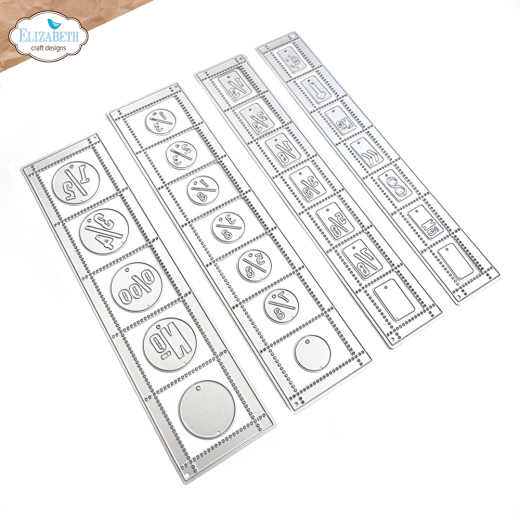 Metal Cutting Die - Postage Stamp Strips