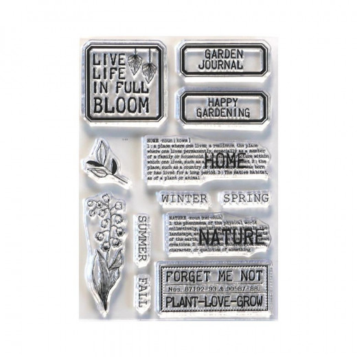 Clear Stamps - Home and Nature