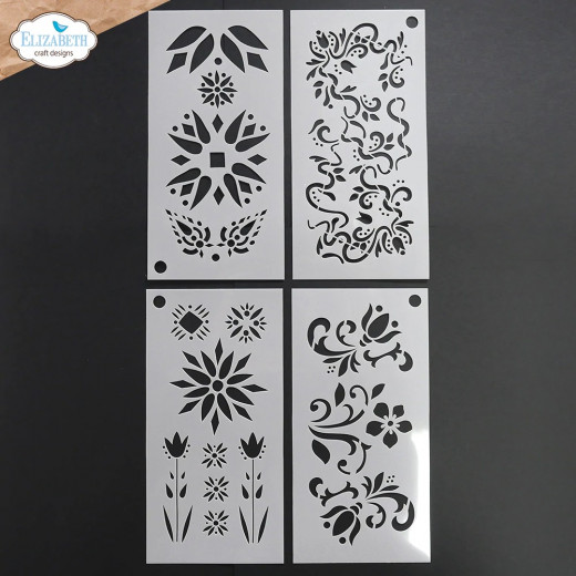 Patterns Stencils - Floral