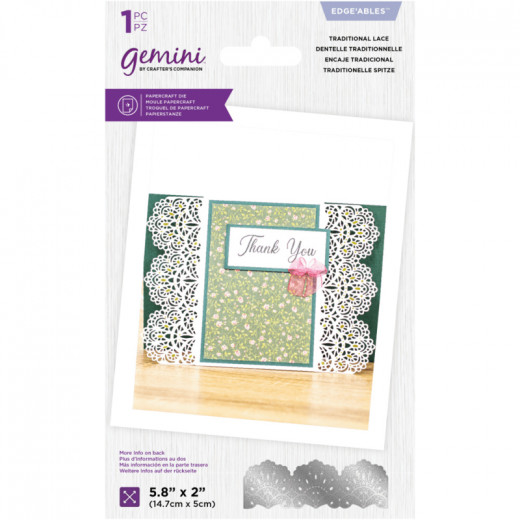 Gemini Edgeables Die - Traditional Lace