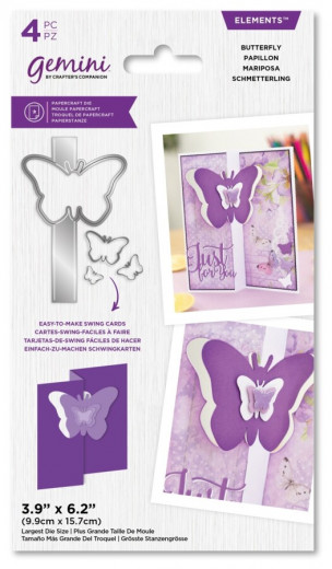 Gemini Elements Swing Card Cutting Die - Butterfly