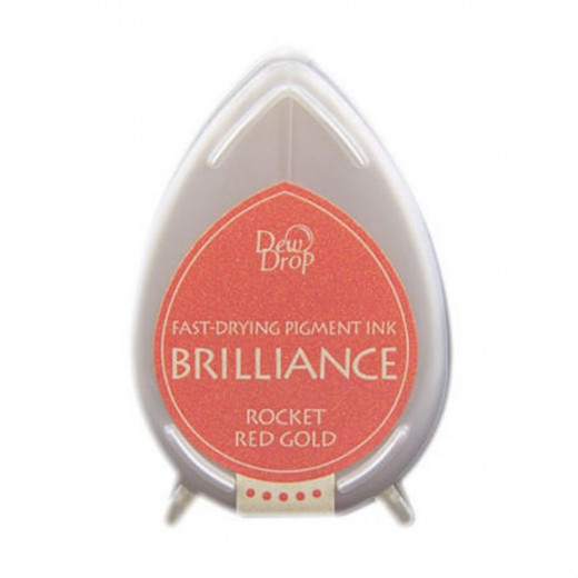 Brilliance Dew Drop Stempelkissen - Rocket Red Gold