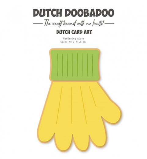 Dutch Card Art Schablone - Handschuh