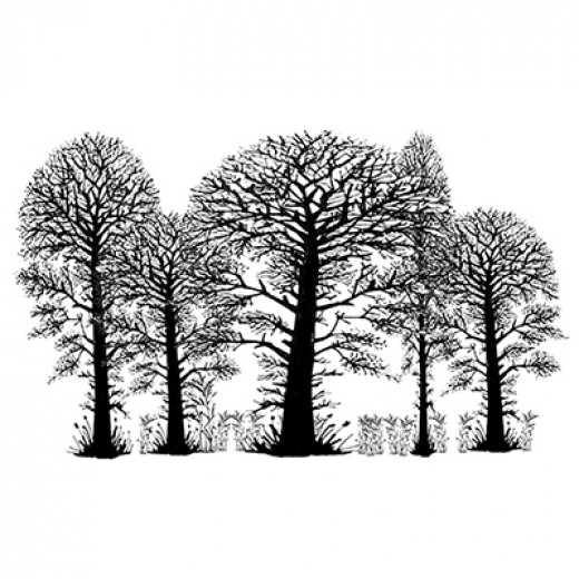 Lavinia Clear Stamps - Trees