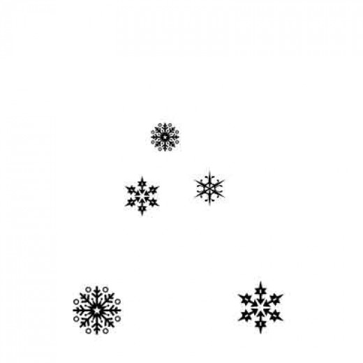 Lavinia Clear Stamps - Snowflakes