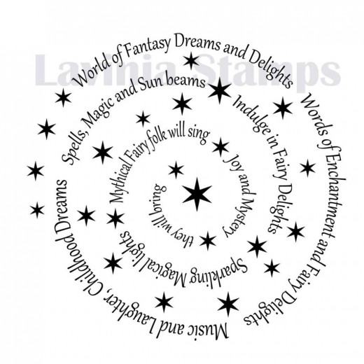 Lavinia Clear Stamps - Spiral of Spells