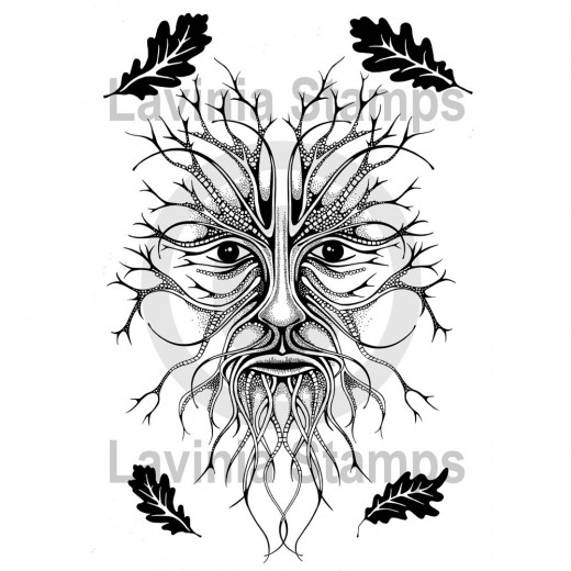 Lavinia Clear Stamps - The Green Man (large)