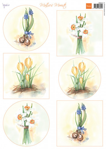 Schneidebogen A4 - Mattie Mooiste - Flower Bulbs