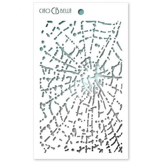 Ciao Bella Texture Stencil - Spider Net