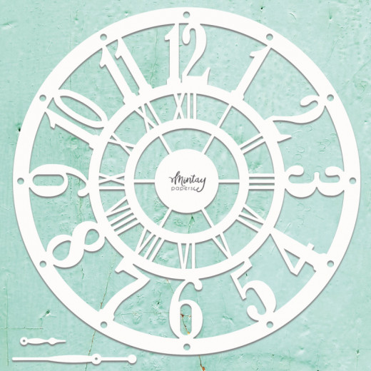 Mintay Chippies Decor Clock