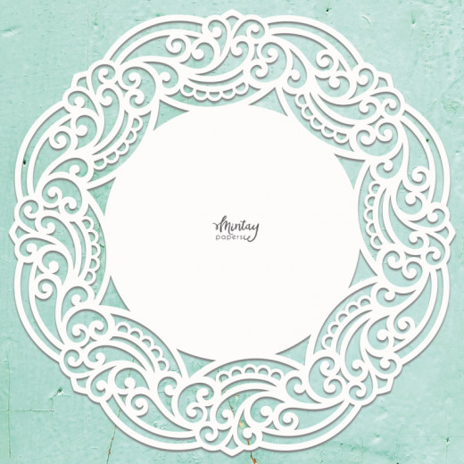 Mintay Chippies Decor - Lacey Wreath