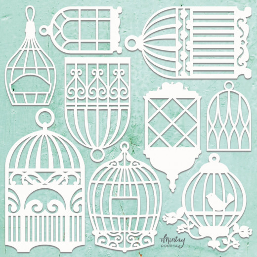 Mintay Chippies Birdcages Set
