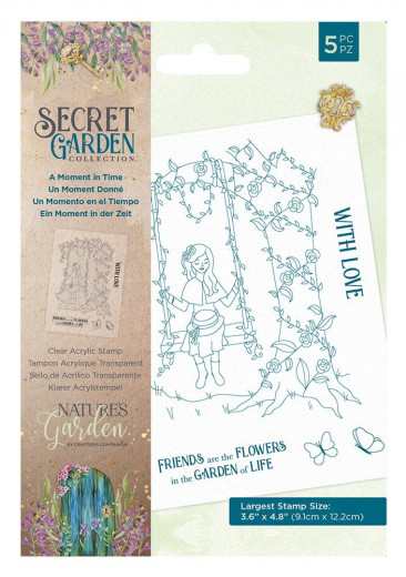 Clear Stamps - Secret Garden Collection A Moment in Time