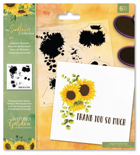 Clear Stamps - Sunflower Bouquet