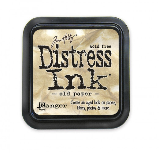 Distress Ink Kissen - Old Paper