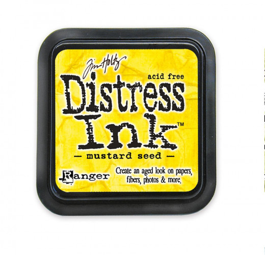 Distress Ink Kissen - Mustard Seed