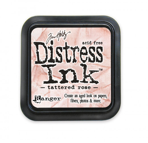 Distress Ink Kissen - Tattered Rose