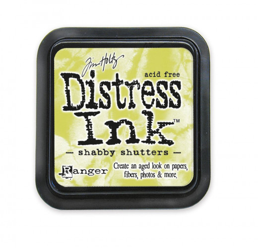 Distress Ink Kissen - Shabby Shutters