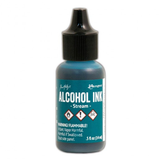 Alcohol Ink - Stream