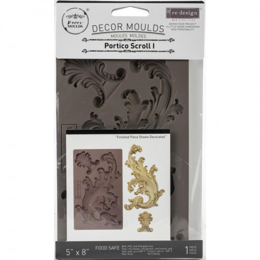 Prima Re-Design Mould - Portico Scroll 1