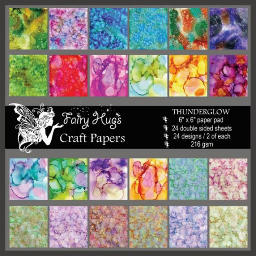 Fairy Hugs 6x6 Paper Pad - Thunderglow