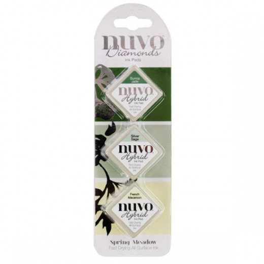 Nuvo Diamond Hybrid Ink Pads - Spring Meadow