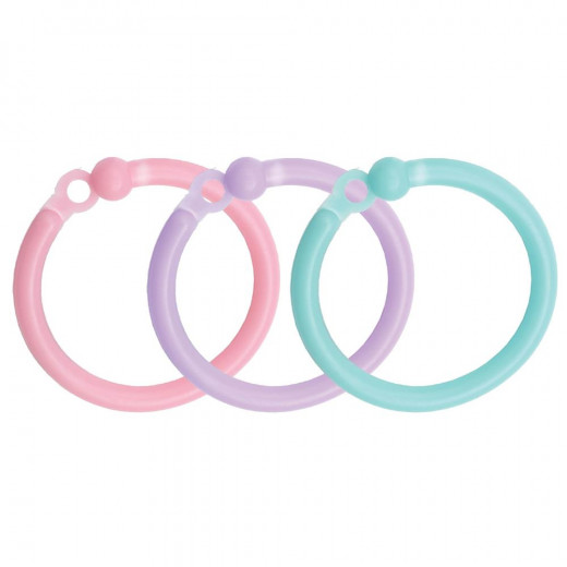 WRMK Cinch Plastic Loop Binding - Pink, Lilac & Blue