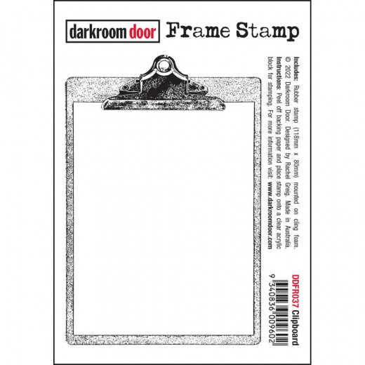 Darkroom Door Cling Stamps - Frame Clipboard