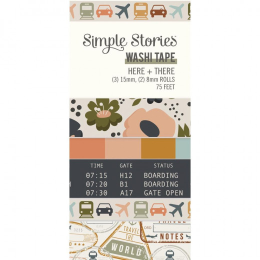 Simple Stories Washi Tape - Here & There