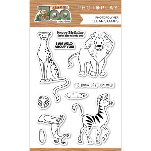 PhotoPlay Clear Stamps - A Day At The Zoo