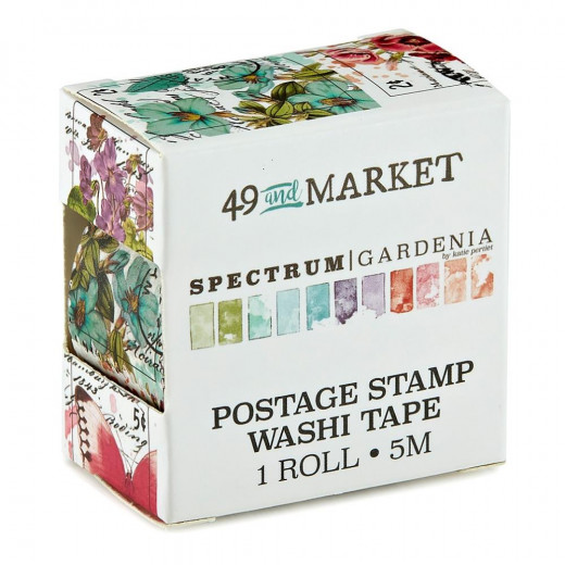 49 And Market Postage Stamp Washi Tape - Spectrum Gardenia