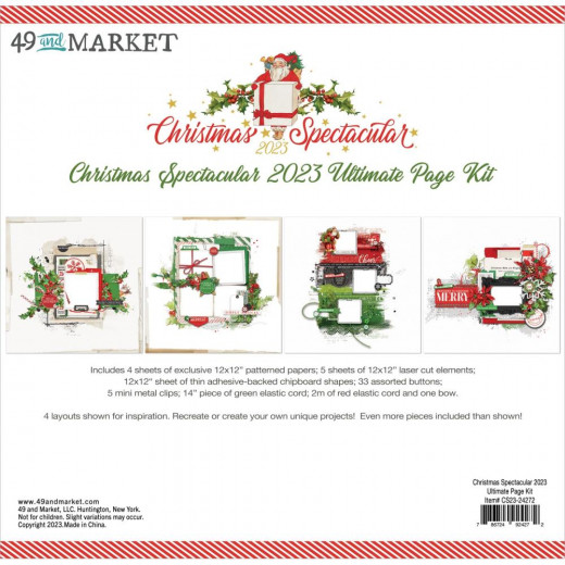 49 And Market Ultimate Page Kit - Christmas Spectacular 2023