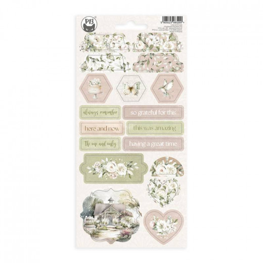 Chipboard Sticker - Love and Lace 03