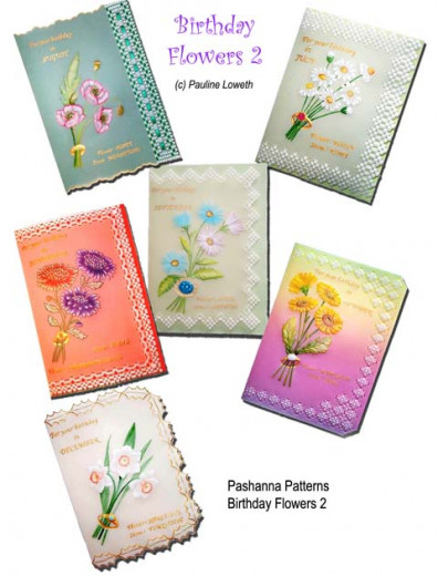 Pattern Pack - Birthday Flowers 2