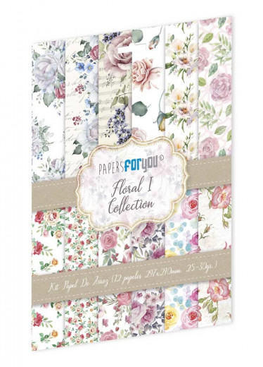 Floral 1 - A4 Rice Paper Kit
