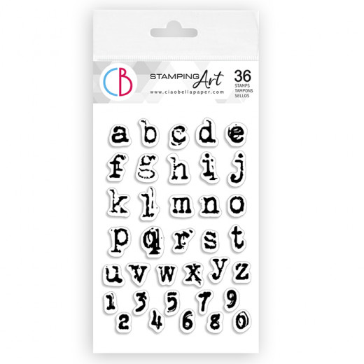 Clear Stamps - Reporter Lowercase Alphabet