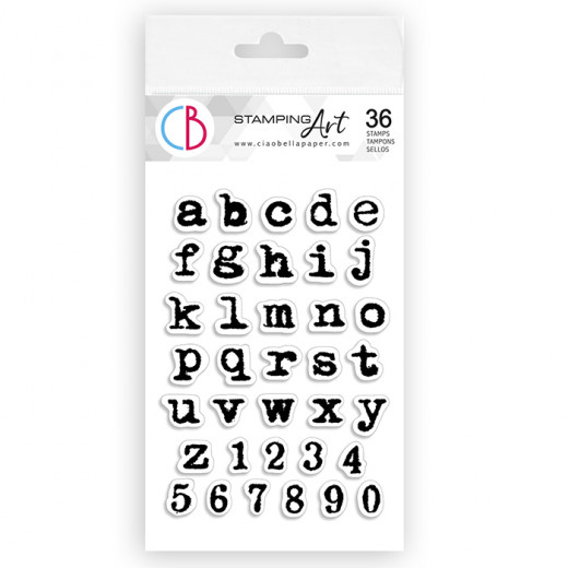 Clear Stamps - Remington Lowercase Alphabet