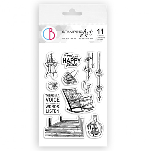 Clear Stamps - Find your happy place