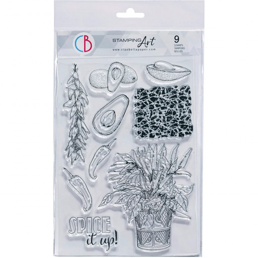 Clear Stamp Set - Spice it up