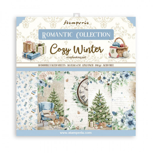 Romantic Cozy Winter 12x12 Paper Pack