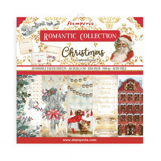 Romantic Christmas 8x8 Paper Pack